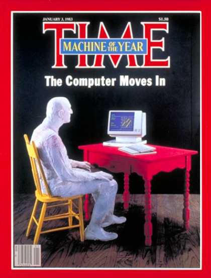 Time - The Computer, Machine of the Year - Jan. 3, 1983 - Person of the Year - Science