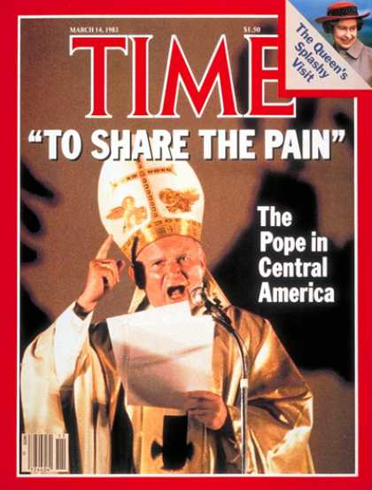 Time - Pope John Paul II - Mar. 14, 1983 - Religion - Christianity - Popes - Catholicis