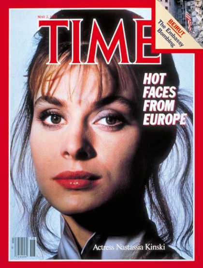 Time - Nastassia Kinski - May 2, 1983 - Actresses - Movies