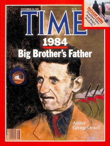 Time - George Orwell - Nov. 28, 1983 - Books