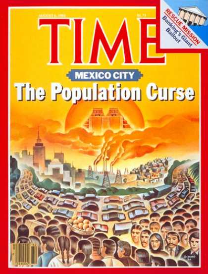 Time - Mexico City - Aug. 6, 1984 - Mexico - Society - Latin America