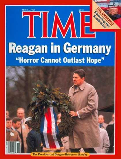Time - Ronald Reagan in Germany - May 13, 1985 - Ronald Reagan - U.S. Presidents - Poli