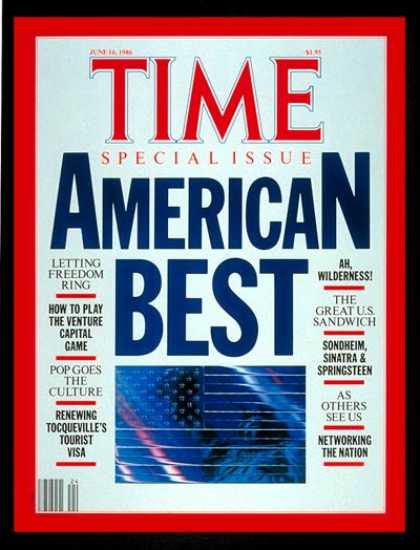 Time - Special Issue: Best of America - June 16, 1986 - Special Issues