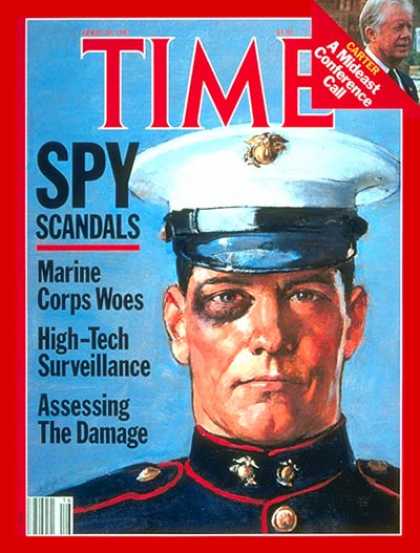 Time - Espionage Scandals - Apr. 20, 1987 - Scandals - CIA - Espionage - Marines