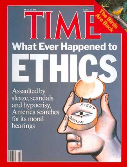 Time - America's Moral Bearings - May 25, 1987 - Philosophy - Ethics