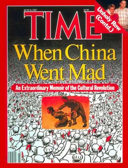 Time - A Memoir of the Cultural Revolution - June 8, 1987 - China