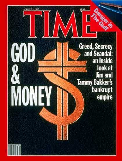Time - The Bakkers' Empire - Aug. 3, 1987 - Religion - Scandals