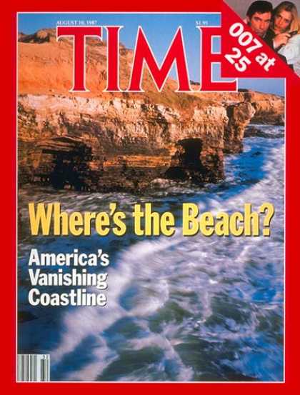Time - America's Vanishing Coastline - Aug. 10, 1987 - Weather - Global Warming - Envir