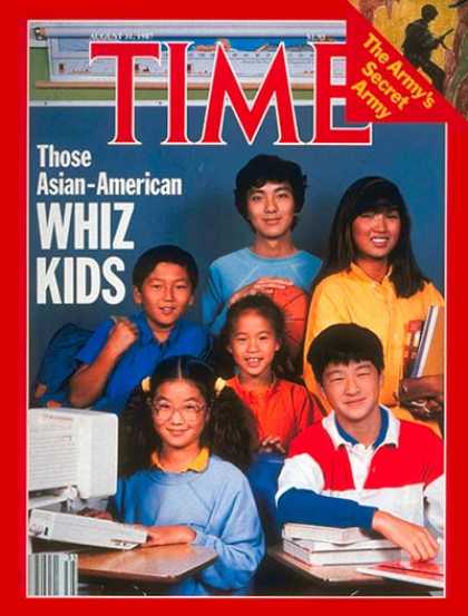 Time - Asian-American Whiz Kids - Aug. 31, 1987 - Ethnicity - Children - Education