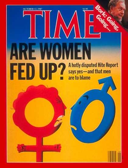 Time - Hite Report - Oct. 12, 1987 - Sex - Women - Society
