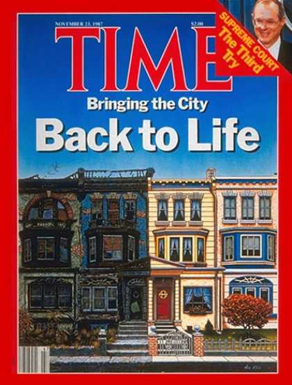Time - Reinvigorating the City - Nov. 23, 1987 - Business - Cities - Society