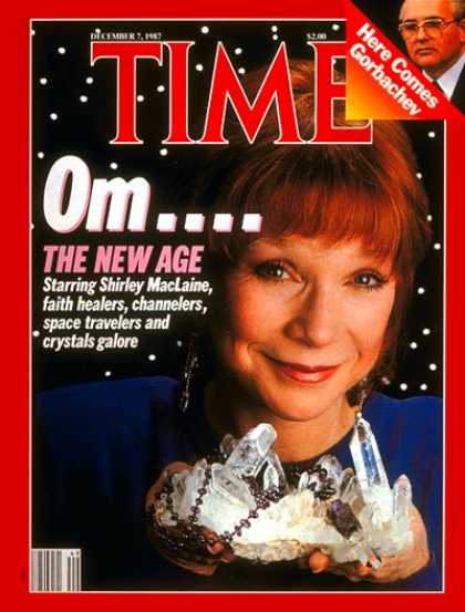 Time - Shirley Maclaine - Dec. 7, 1987 - Actresses - Movies