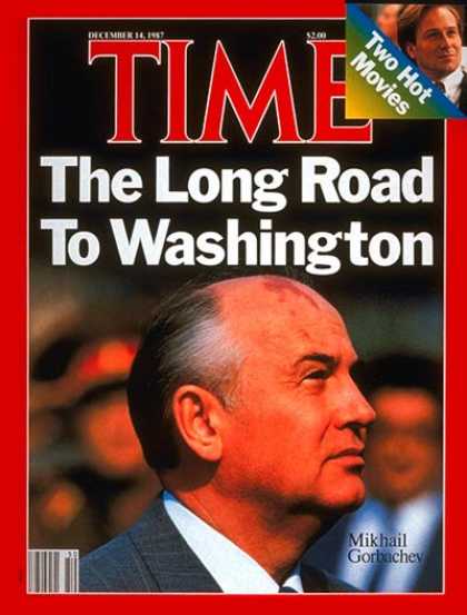 Time - Mikhail Gorbachev - Dec. 14, 1987 - Russia - Cold War - Communism