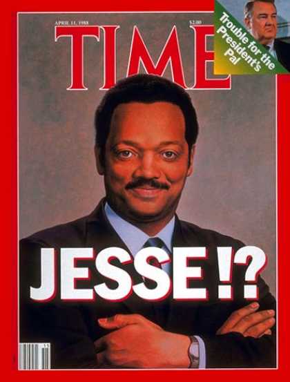 Time - Jessie Jackson - Apr. 11, 1988 - Civil Rights