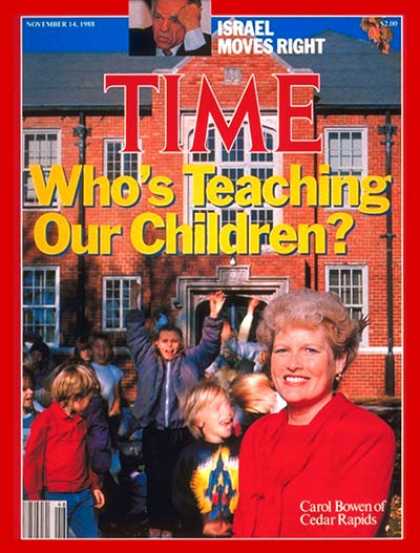 Time - Teacher Carol Bowen - Nov. 14, 1988 - Teachers - Education