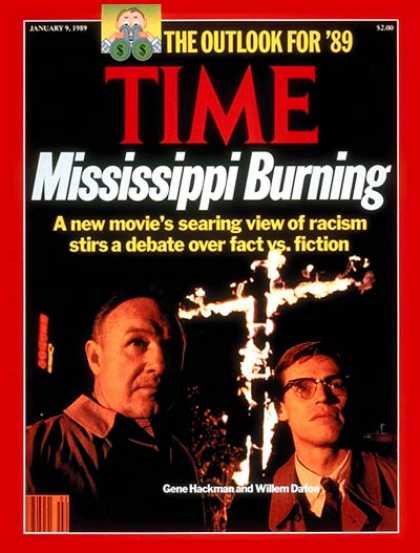 Time - Gene Hackman & Willem Dafoe - Jan. 9, 1989 - Actors - Movies