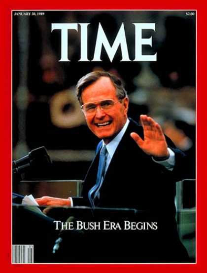 Time - The Bush Era Begins - Jan. 30, 1989 - U.S. Presidents - Politics
