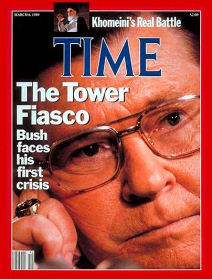Time - John Tower - Mar. 6, 1989 - Politics