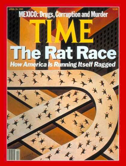 Time - America's Rat Race - Apr. 24, 1989 - Commuting - Society - Labor & Employment -