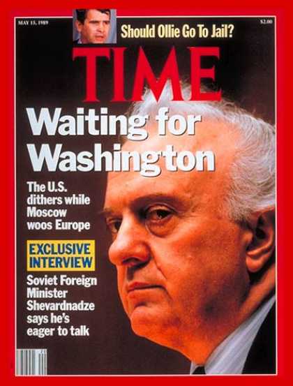 Time - Eduard Shevardnadze - May 15, 1989 - Cold War