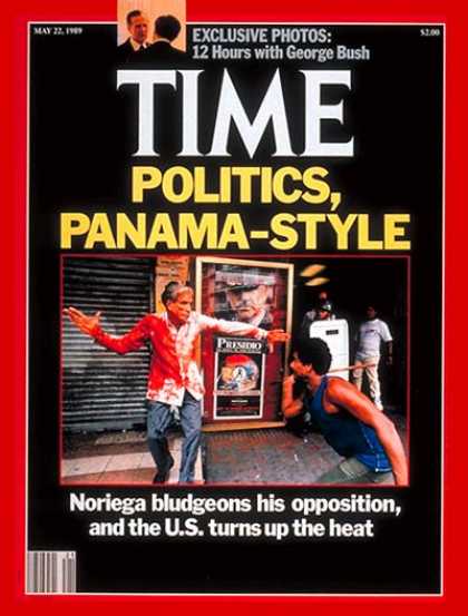 Time - Panama's Election - May 22, 1989 - Panama - Latin America