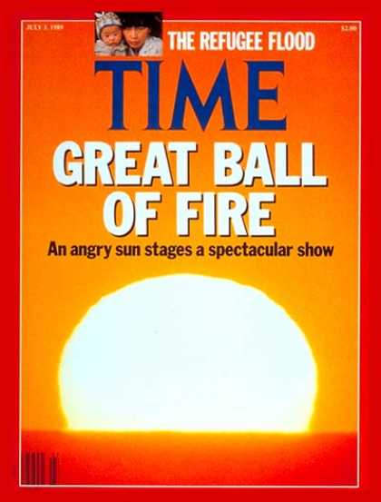 Time - The Sun - July 3, 1989 - Environment - Science & Technology