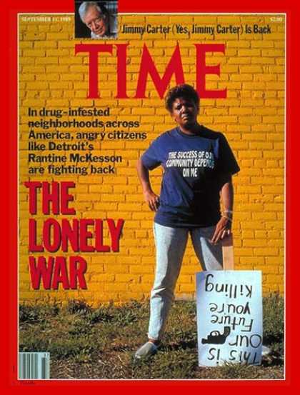 Time - Citizens Fight Drugs - Sep. 11, 1989 - Drug Abuse - Health & Medicine - Crime