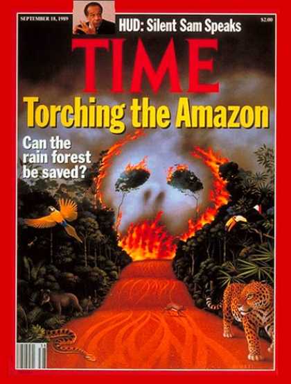 Time - Saving the Rain Forest - Sep. 18, 1989 - Business - Brazil - Environment
