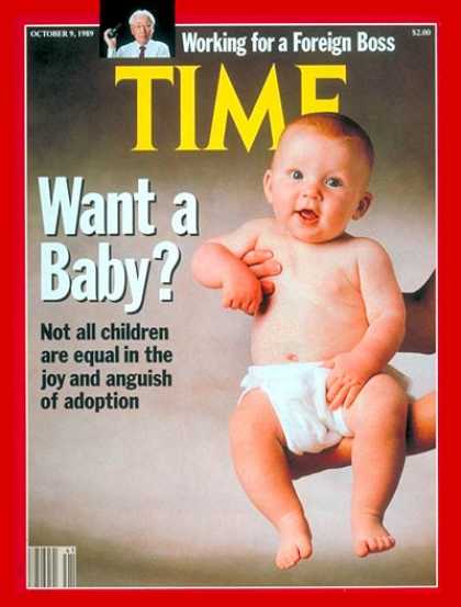 Time - Adoption - Oct. 9, 1989 - Children - Parenting - Society