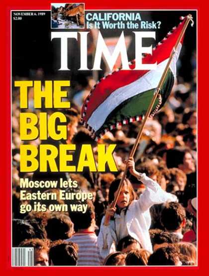 Time - Eastern Europe Breaks Away - Nov. 6, 1989 - Communism
