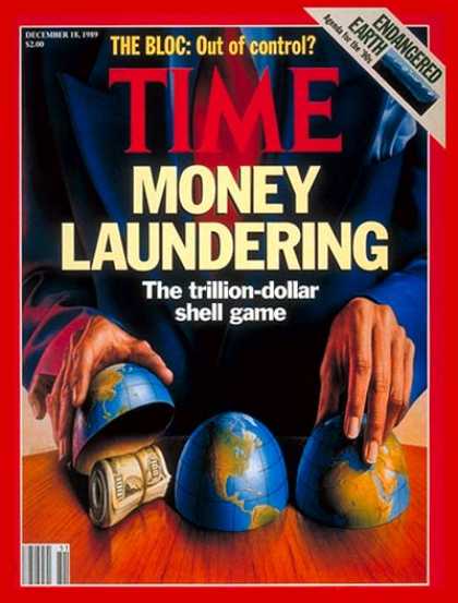 Time - Money Laundering - Dec. 18, 1989 - Crime - Business - Finance