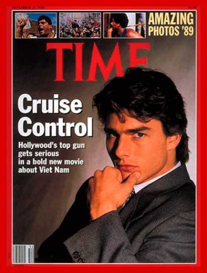 Time - Tom Cruise - Dec. 25, 1989 - Actors - Movies