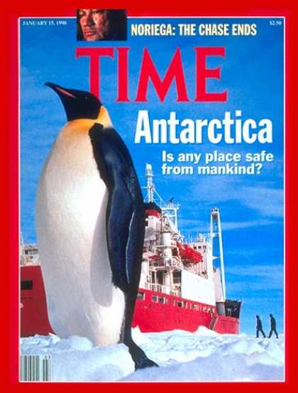 Time - Antarctica - Jan. 15, 1990 - Environment - Business