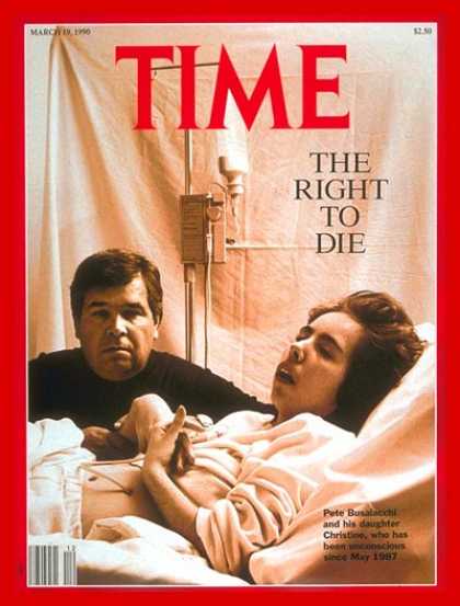 Time - Pete and Christine Busalacchi - Mar. 19, 1990 - Euthanasia - Health & Medicine -