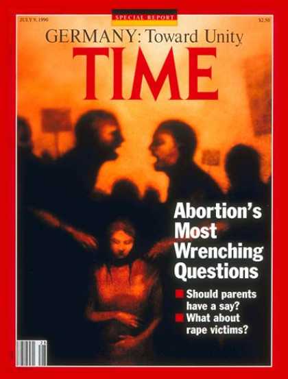 Time - Abortion's Questions - July 9, 1990 - Abortion - Social Issues - Law
