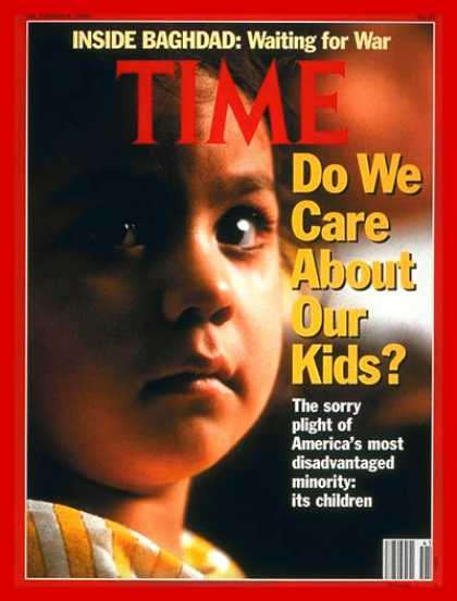 Time - America's Children - Oct. 8, 1990 - Children - Society - Middle East