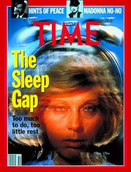 Time - Too Little Rest - Dec. 17, 1990 - Sleep - Society - Health & Medicine