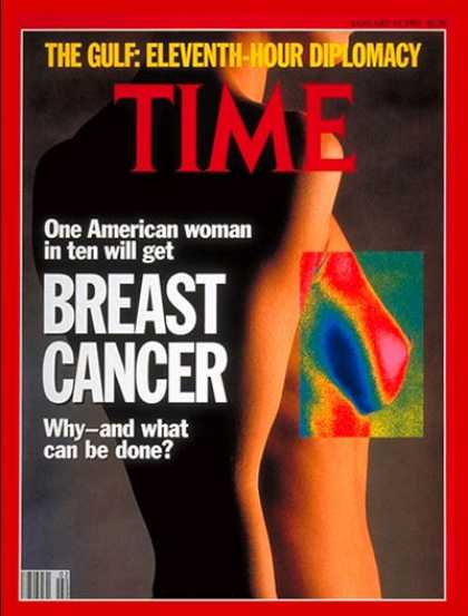 Time - Breast Cancer - Jan. 14, 1991 - Cancer - Illness & Disease - Disease - Women - H