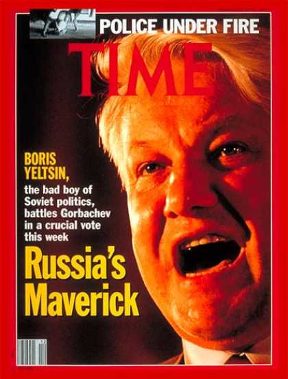 Time - Boris Yeltsin - Mar. 25, 1991 - Russia