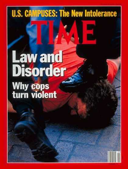 Time - Why Cops Turn Violent - Apr. 1, 1991 - Law Enforcement - Violence - Crime
