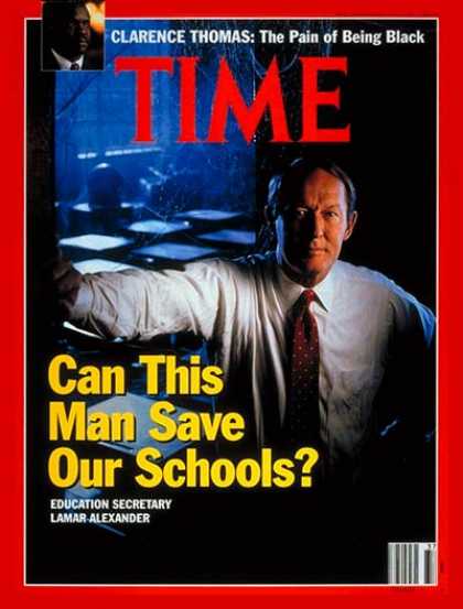 Time - Lamar Alexander - Sep. 16, 1991 - Education
