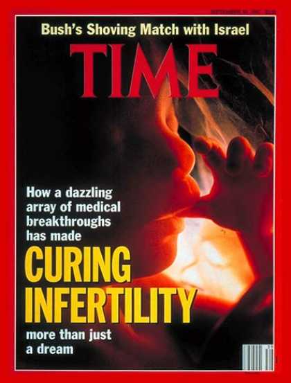Time - Curing Infertitlity - Sep. 30, 1991 - Society - Women - Health & Medicine