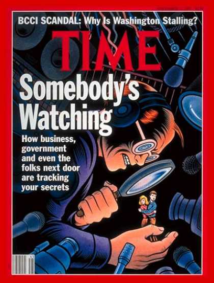 Time - Privacy in America - Nov. 11, 1991 - Privacy - Society