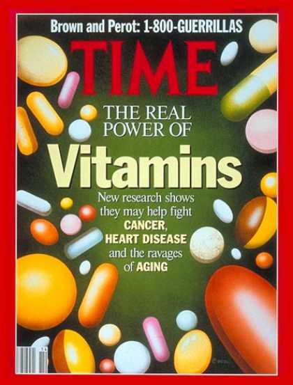 Time - Vitamins - Apr. 6, 1992 - Health & Medicine