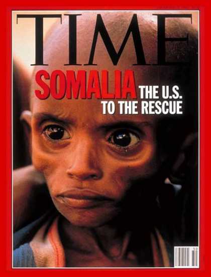 Time - Somalia's Agony - Dec. 14, 1992 - Somalia - Africa - Hunger