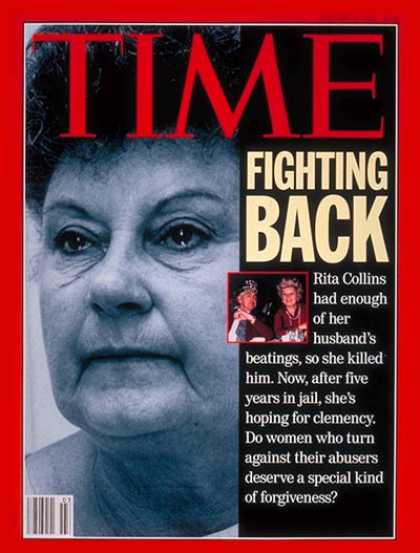 Time - Rita Collins - Jan. 18, 1993 - Domestic Violence - Law - Murder
