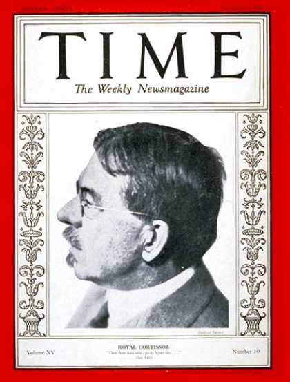Time - Royal Cortissoz - Mar. 10, 1930 - Books