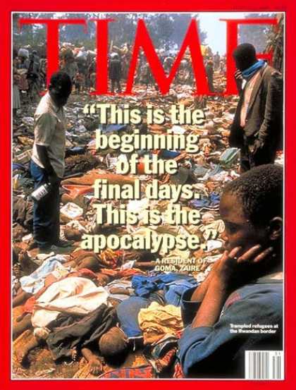 Time - Rwandan Refugees - Aug. 1, 1994 - Rwanda - Africa