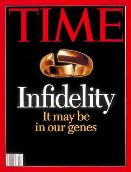 Time - Infidelity - Aug. 15, 1994 - Family - Genetics - Marriage - Family Values