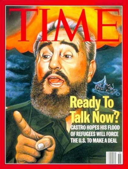 Time - Fidel Castro - Sep. 5, 1994 - Cuba - Communism - Immigration - Dictators - Latin
